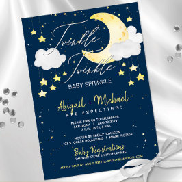 Invitación Baby Shower neutral de género de estrella pequeña 
