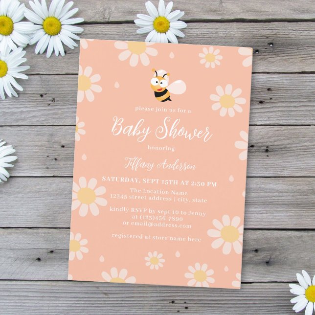 Invitación Baby Shower neutral de género de mami to beee (Subido por el creador)