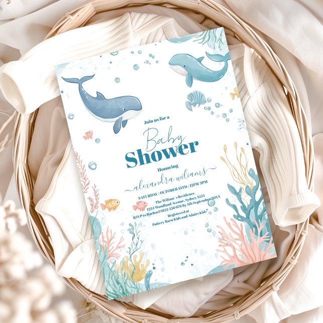 Invitación Baby Shower neutral de género en la actualidad baj (Subido por el creador)