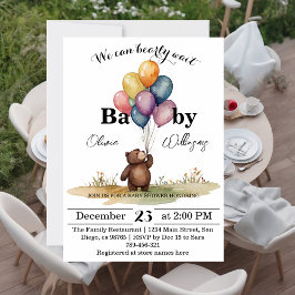 Invitación Baby Shower Neutral de Género Temático