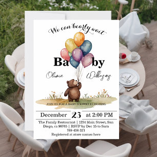 Invitación Baby Shower Neutral de Género Temático
