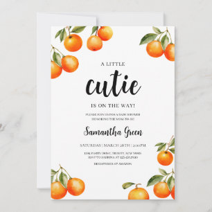 Invitación Baby Shower Neutral de la pequeña relación de géne