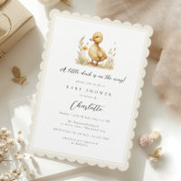 Baby Shower Neutral del pato neutro de género