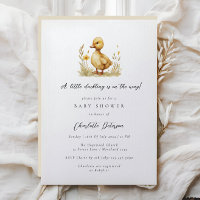 Baby Shower Neutral del pato neutro de género