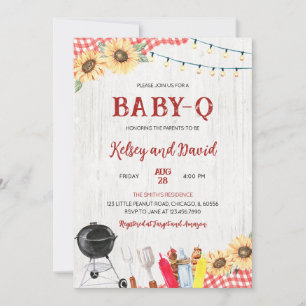 Invitación Baby Shower Neutral para preguntas y respuestas so