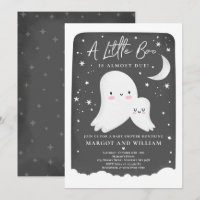 Baby Shower neutro de fantasma para niños