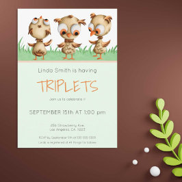 Invitación Baby Shower neutro de género para bebés