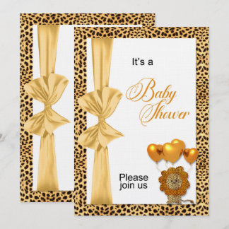 Invitación Baby Shower neutro de género para la impresión de 