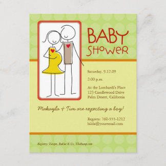 Invitación Baby Shower neutro en género