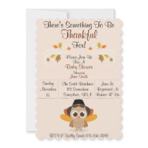 Baby Shower otoño (Gracias)