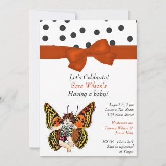 Invitación Baby Shower para productos lácteos de m