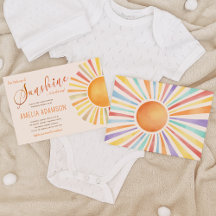 Baby Shower 'Pequeño rayo de sol' de Boho Sun de l