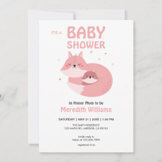 Invitación Baby Shower perfecta para eventos de co