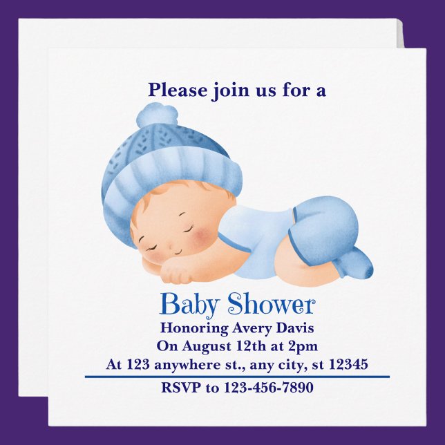 Invitación Baby Shower personalizado (Subido por el creador)