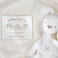 Baby Shower personalizado de crecimiento casero