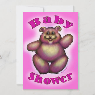Invitación Baby Shower Pink