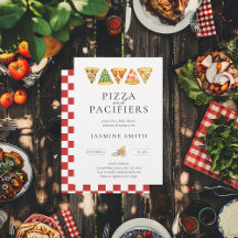 Baby Shower Pizza y Pacificadores