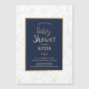 Invitación Baby Shower - Playa, Náutica