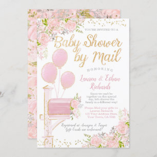 Invitación Baby Shower por correo