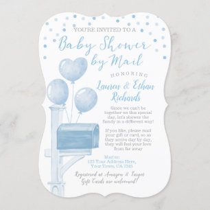 Invitación Baby Shower por correo