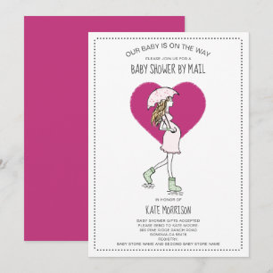 Invitación Baby Shower por correo