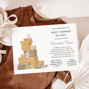 Invitación Baby Shower por correo electrónico género neutro