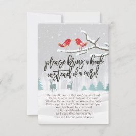 Invitación Baby Shower Por Favor Traiga un Libro En Lugar De 