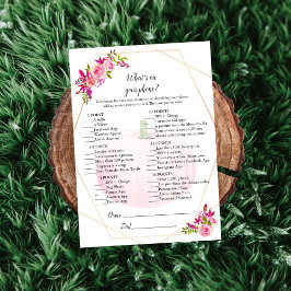 Invitación Baby Shower ¿Qué hay en la calabaza de tu juego de