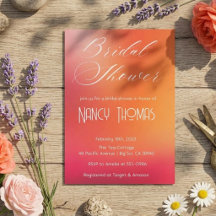 Baby Shower Rosa de Novia