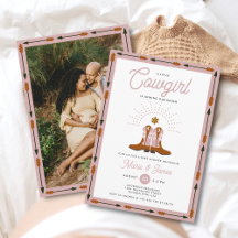 Baby Shower Rosa Western Little Cowgirl Rodeo