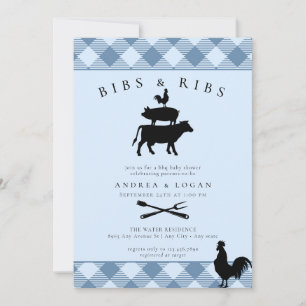 Invitación Baby Shower ruso Barbacoa