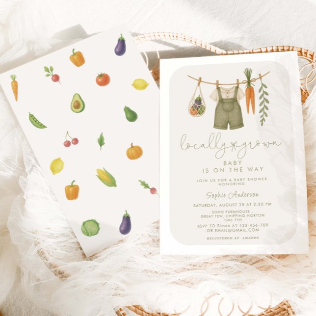 Invitación Baby Shower ruso de crecimiento local (Subido por el creador)