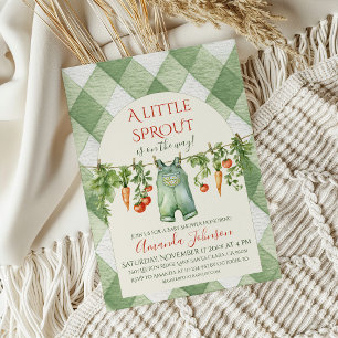 Invitación Baby Shower Rústico Neutral de género