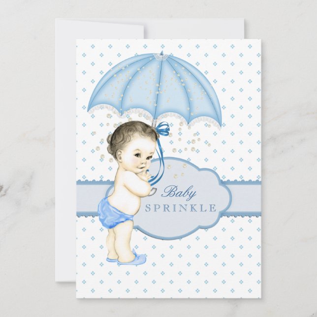 Invitación Baby Shower Sprinkle (Anverso)