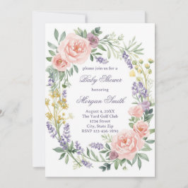 Invitación Baby Shower Sprinkle Invitation – Watercolor