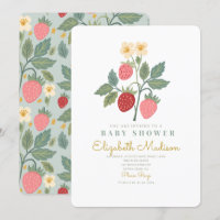 Baby Shower Strawberry Bouquet Blossom