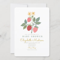 Baby Shower Strawberry Bouquet Blossom