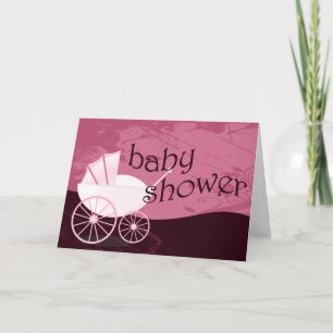 Invitación Baby Shower : transporte :