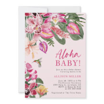 Baby Shower tropical