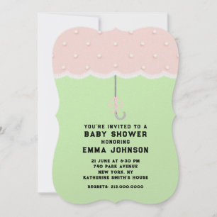 Invitación Baby Shower Umbrella