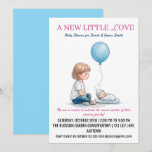 Baby Shower Un Nuevo Pequeño Amor (Hermano)