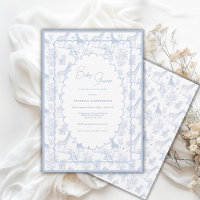 Baby Shower Vintage Safari de Toile Azul