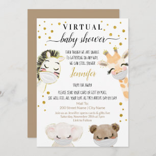 Invitación Baby Shower virtual