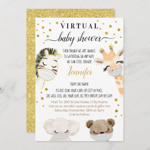 Invitación Baby Shower virtual