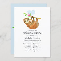 Baby Shower virtual con el tema de la eslora de ac