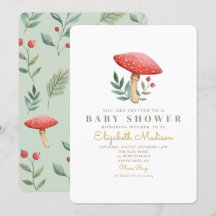 Baby Shower Woodland Forest