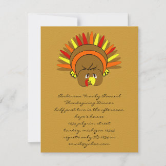 Invitación babyturkeycolorsdamaskcirculos