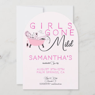 Invitación Bach Bachelorette Bach, una fiesta de chicas