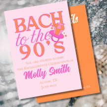 Bach to the 90s - Fiesta de la Bachelorette Retro