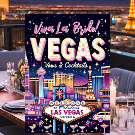 Invitación Bachelorette Bash de Las Vegas